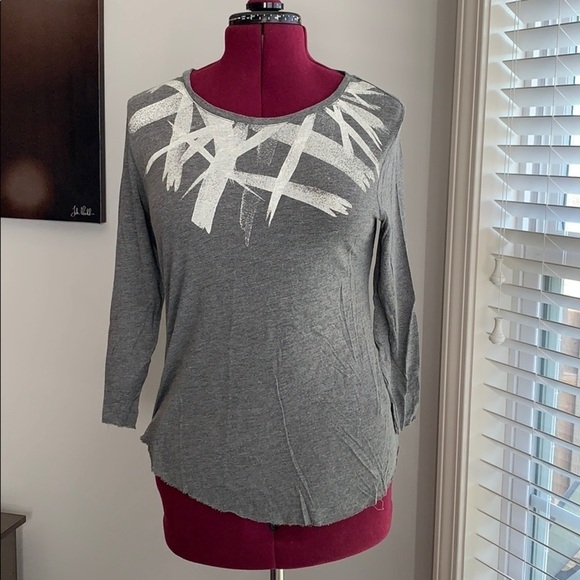 Raw edge T-shirt - Picture 1 of 6
